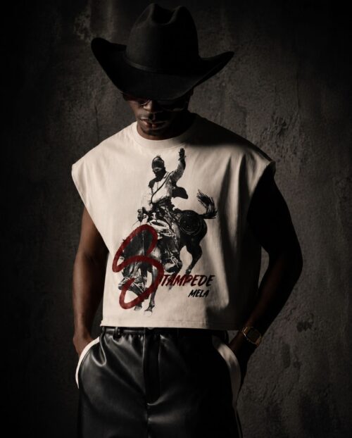 Mens Rodeo Singh Crop Tank